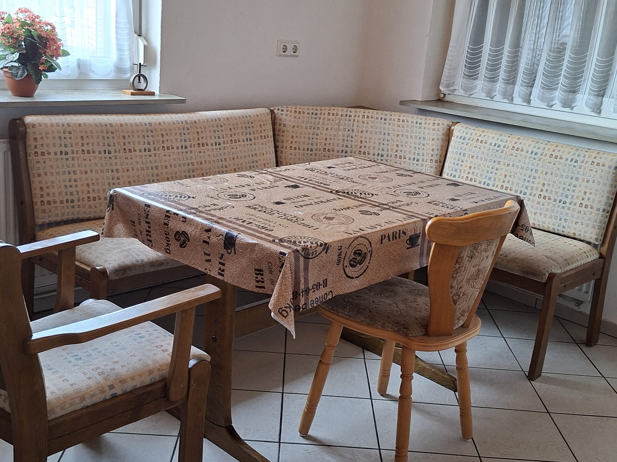 Essbereich in der Küche – Wohnung im Obergeschoss